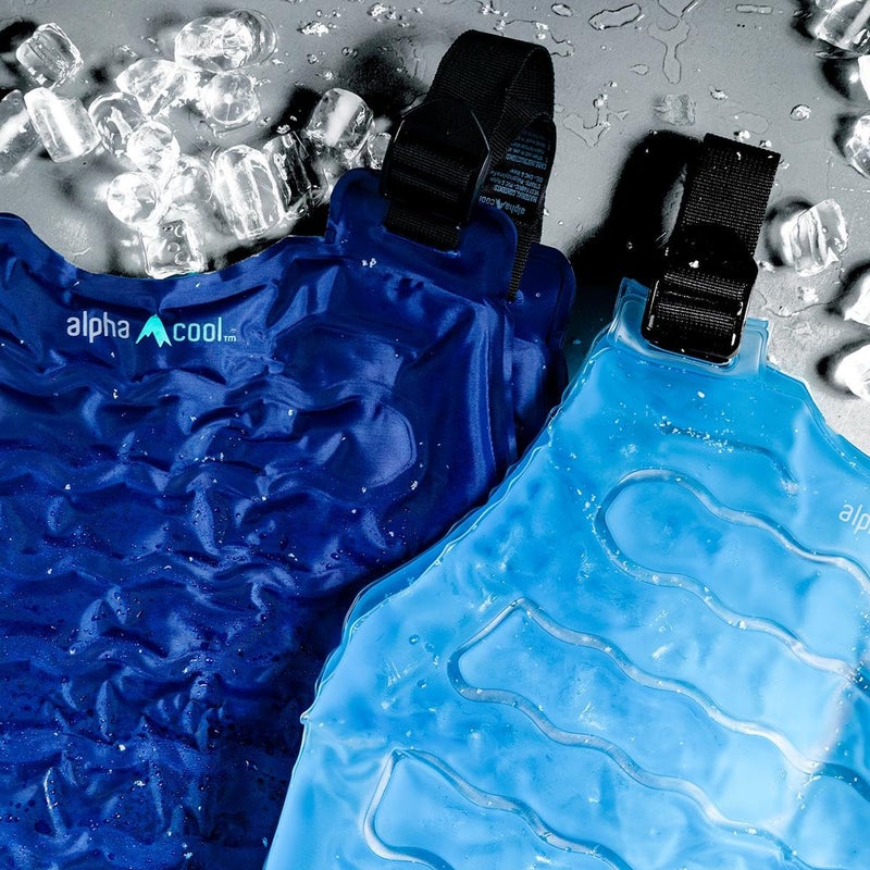 Alphacool Polar Cooling Vest for Men Women - Cooling Ice Vest Flexible Adjustable Reusable for Hot Weather Outdoor Working Navy One Size - Image 5